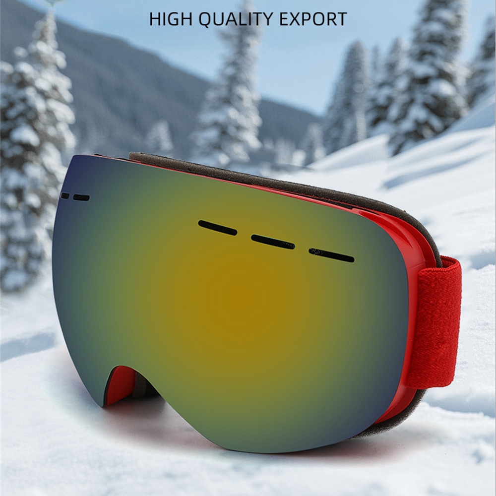 Snow Goggle Uv - Occhiali da Sci con Doppio Strato