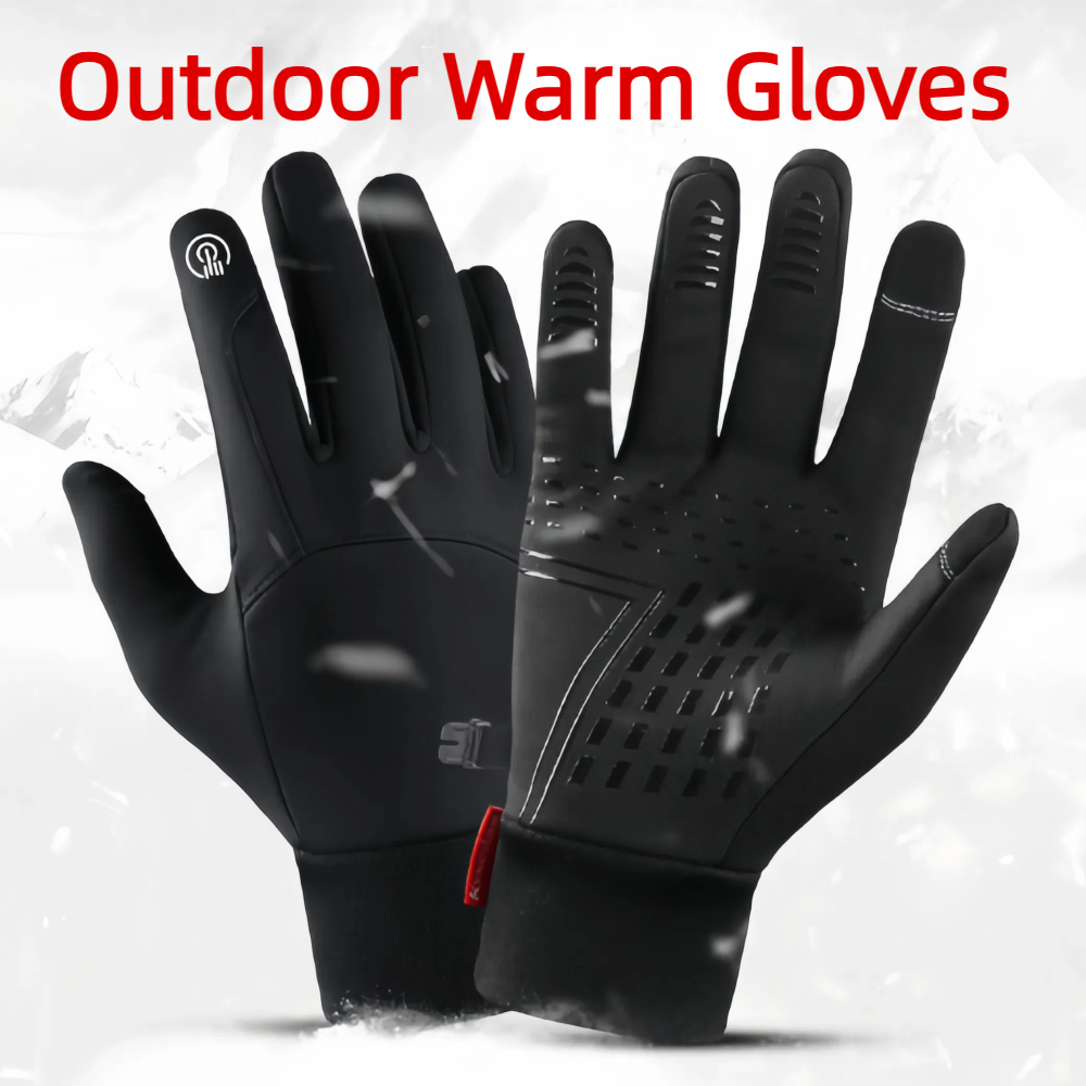 Waterproof Mitten Ski - Guanti da ciclismo invernali impermeabili Guanti