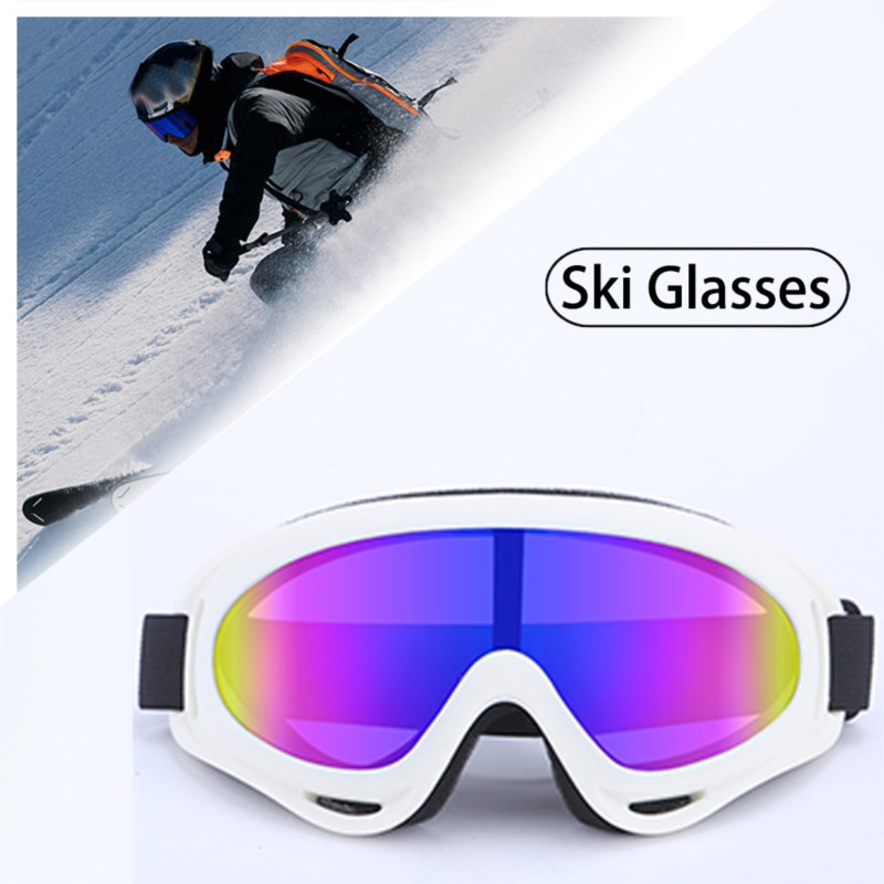 Snow Goggle Uv - Occhiali da sci antivento con protezione