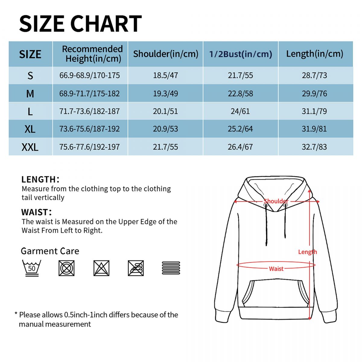 Felpa con cappuccio a tema Uni - Winter Clothing Uk recensione e prezzo