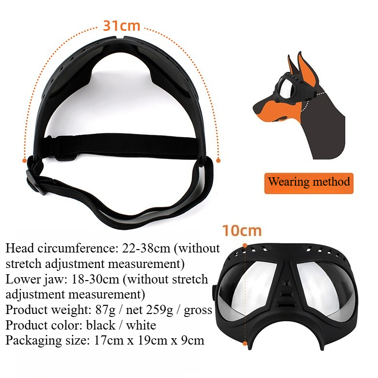 Occhiali per Animali Domestici - Snow Goggle Uv recensione e prezzo