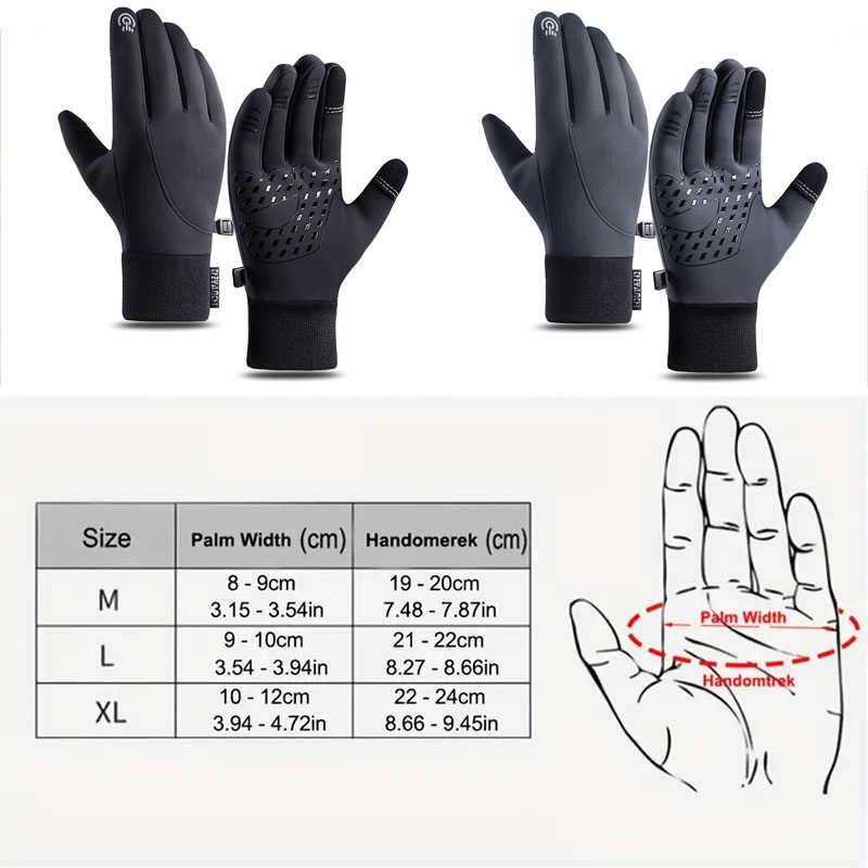Guanti GTUBIKE Autunno Inverno - Waterproof Mitten Ski recensione e prezzo