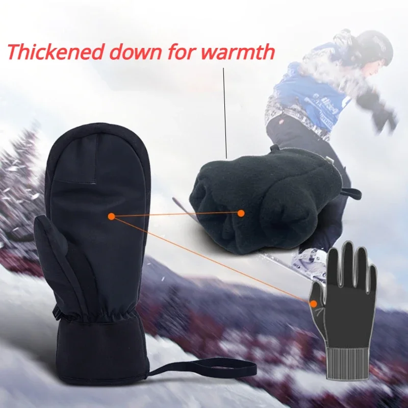 Guanti da Sci Invernali Imperm - Waterproof Mitten Ski recensione e prezzo
