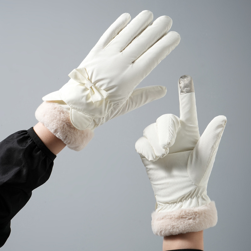 Guanti invernali caldi da donn - Waterproof Mitten Ski recensione e prezzo