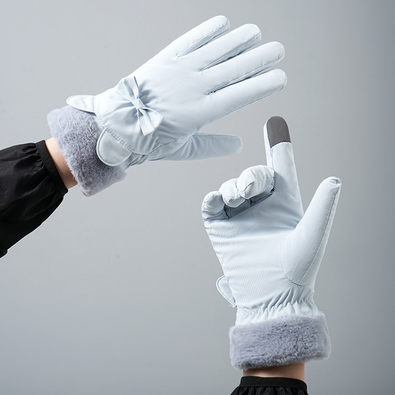 Guanti invernali caldi da donn - Waterproof Mitten Ski recensione e prezzo