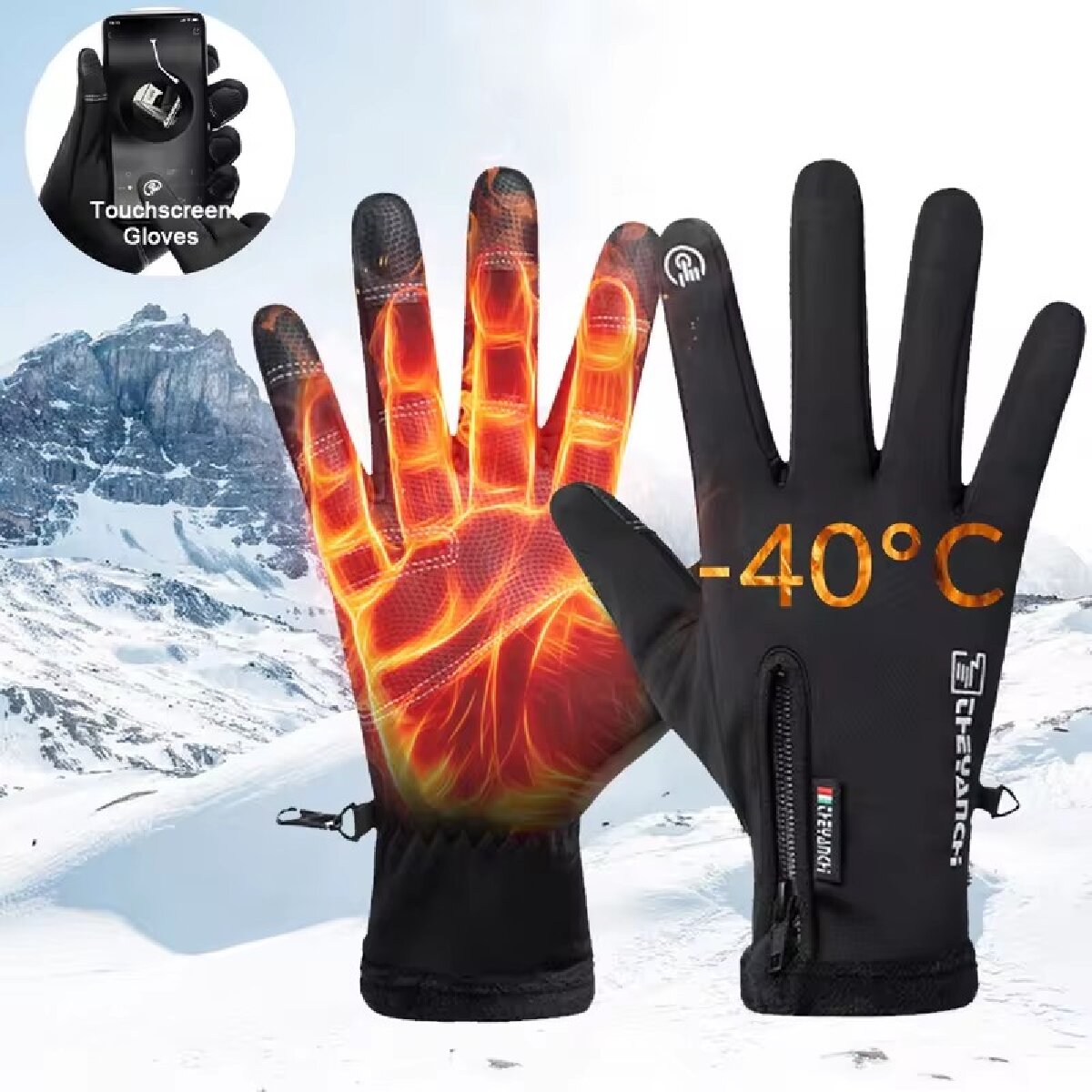 Guanti Invernali Impermeabili  - Waterproof Mitten Ski recensione e prezzo